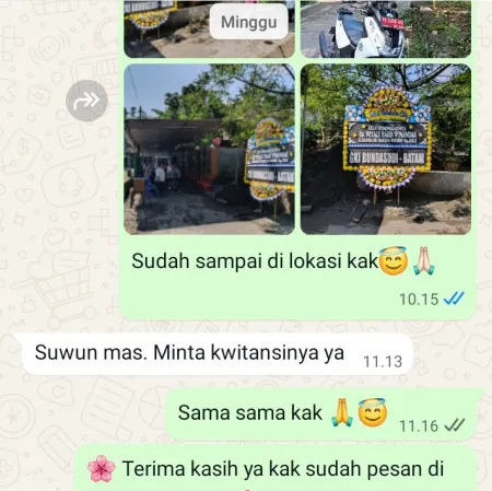 Pengiriman Papan Bunga Duka Curug