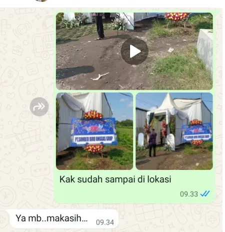 Pengiriman Karangan Bunga Curug