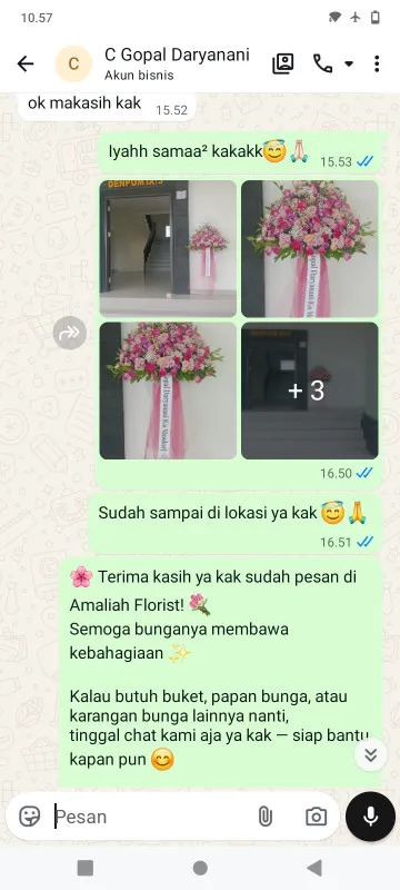 Pengiriman Karangan Bunga Curug
