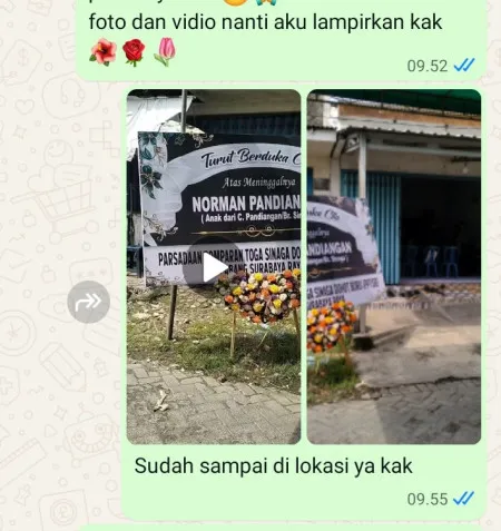 Pengiriman Karangan Bunga Curug